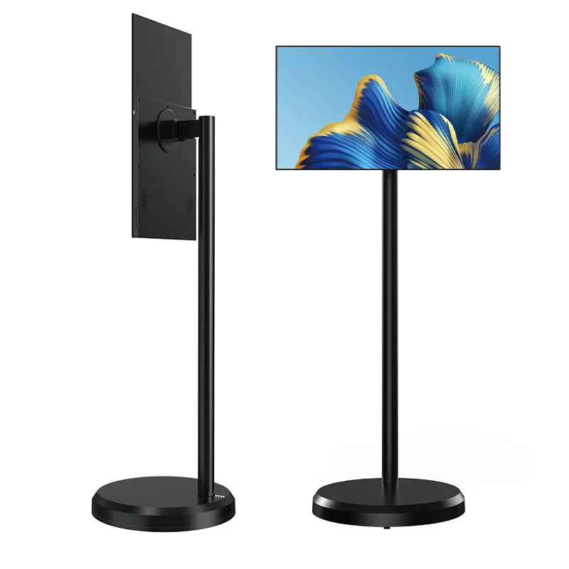 شحن مجاني تلفزيون 21.5 بوصة شاشة ذكية Incell شاشة لمس LCD داخلية أندرويد 12 تلفزيون ذكي محمول