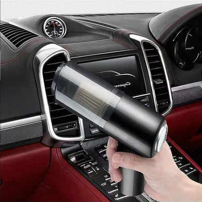مكنسة كهربائية 3 في 1 مدمجة بالشفط والنفخ مع شحن USB ومكنسة كهربائية صغيرة للسيارات والمنزل