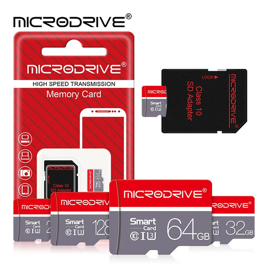 بطاقة ذاكرة Mini SD عالية السرعة 256 جيجابايت من الفئة 10 Micro TF فلاش USB بطاقة قلم 4 جيجابايت 8 جيجابايت 16 جيجابايت 32 جيجابايت 64 جيجابايت 128 جيجابايت للهواتف الذكية